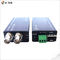 Mini Converter Optical Fiber 12G-SDI with Reverse RS485 and loop out Single Mode Fiber LC Connector 20KM