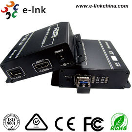 KVM USB 키보드 쥐 HDMI 광섬유 전송기와 수신기 1080P 24 조금 색 심도