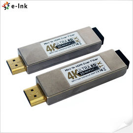 OM3 광섬유 변환기에 4K 소형 300m HDMI 지연 손실 광섬유 증량제 없음