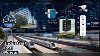 산업용 PoE++ 스위치 열악한 환경 전원
