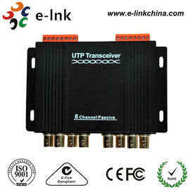 8-Channel Passive CCTV UTP Video Balun Transceiver for Differential Signal Transmission