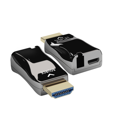Multimode Fiber 4K HDMI Extender 300m Uncompressed Video Conference Solution