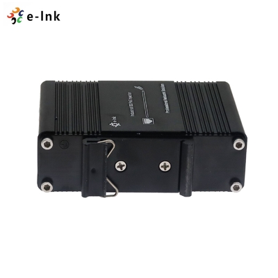 Industrial 10G 95W PoE++ Injector 802.3at/bt 12–48V DC Input