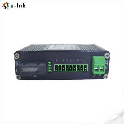 RS232 RS485 SC Fiber Ethernet Media Converter 3W SFP Port