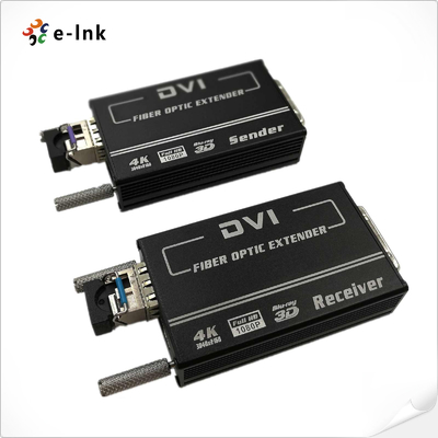 고품질 DVI 광섬유 연장기, 4K 해상도 및 HDMI 호환
